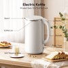 SUGIFT Fast-Boil 1.8L Stainless Steel Electric Kettle with Auto Shutoff, Dual-Angle Lid, 360° Cordless Base - 4 of 4
