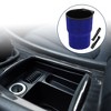 Unique Bargains Car Trash Can Portable Seat Back Trash Bin Blue 1 Pc 3.5" Length 2.8" Width 4.7" Height ABS - 2 of 4