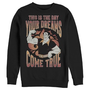 Men's Beauty and the Beast Gaston The Day Your Dreams Come True Sweatshirt - 1 of 4