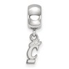 Black Bow Jewelry Sterling Silver Cincinnati Bearcats NCAA Bead Charm - 2 of 4
