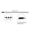 Unique Bargains Adjustable Metal Ball Bead Chain for Hanging Ornament Jewelry 20 Pcs - 2 of 4
