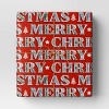 30” 20 sq ft Christmas Roll Wrap Merry Christmas on Red - Wondershop™ - 2 of 3