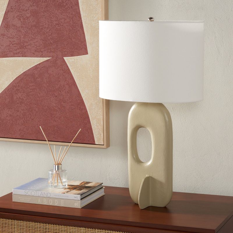 Bryla 27 Inch Table Lamp - Off White - Safavieh., 2 of 5