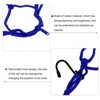 Unique Bargains Travel Camping Extendable Rubber Rope Cover Motorcycle Cargo Luggage Debris Tie-Down Net with 6 Hooks 1 Pc - 4 of 4