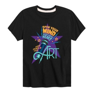 Boys' - Karma's World - Open Your Mind Open Your Heart- Toddle And Youth Short Sleeve Graphic T-Shirt Short Sleeve Graphic T-Shirt - 1 of 4