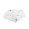 Sapphtopaz Clip Jacquard Comforter Set Bedding Set Quilt Set with Microfiber Reverse, Machine Washable - 2 of 4