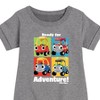 - Little Tikes - Ready for Adventure Graphic Short Sleeve Fleece Dress - 2 of 4