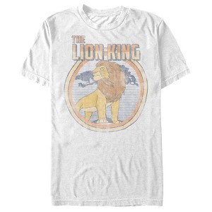 Men's Lion King Vintage Mufasa T-Shirt - 1 of 4