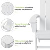GARPROVM 2 Adirondack Chairs with Side Table HDPE Weather-Resistant Outdoor Patio Furniture - 4 of 4