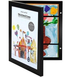 Americanflat 8.5x11 Front Loading Kids Art Frame - 1 of 4