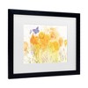 Trademark Fine Art Sheila Golden Poppy Aria Matted Framed Art - 3 of 4