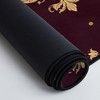 Avenie Fleur De Lis In Royal Burgundy Desk Mat - 4 of 4