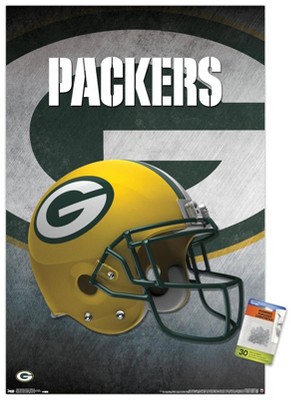 Trends International Nfl Green Bay Packers - Helmet 16 Unframed