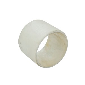Saro Lifestyle Napkin Rings With Capiz Design (Set of 4), Ivory - 1 of 3