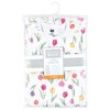 Hudson Baby Infant Girl Convertible Swaddle Sleep Sack, Spring Tulips - 2 of 4