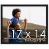 PosterPalooza | Modernist Black Picture Frame - UV Acrylic, Backing Board, Hanging Hardware Included - 2 of 4