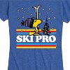 Women's - Peanuts - Snoopy Winter Fun Short Sleeve Graphic T-Shirt - 2 of 4