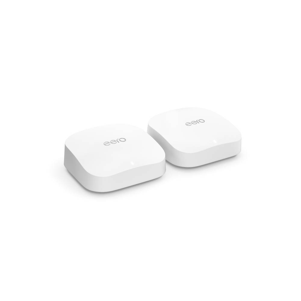 Photos - Router Eero Amazon  Pro 6E AXE5400 Tri-Band Mesh Wi-Fi 6E System  (2-Pack)