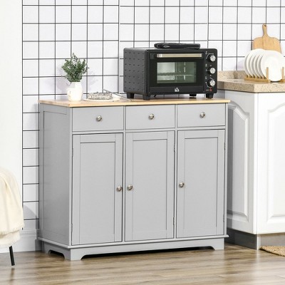 Sideboard Buffet Cabinet with Drawers, Kitchen Cabinet, Coffee Bar Cabinet