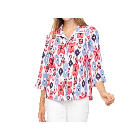 Women's Ikat Print Shirt - habitat - image 1 of 4