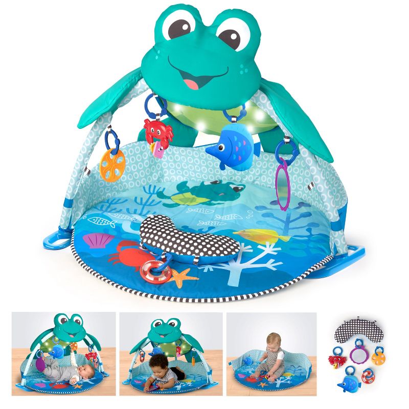 Baby Einstein Neptune Under The Sea Lights And Sounds Activity Gym And Play Mat, 3 of 19