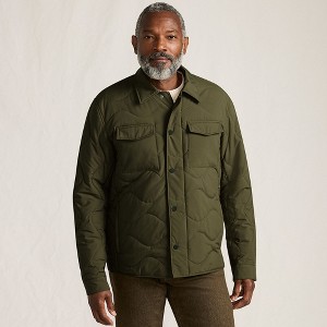 Lands' End Men's Quilted Insulated Shirt Jacket - 1 of 4
