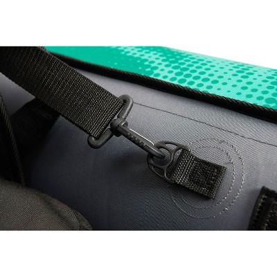 Aqua Marina Green and Gray 3-Person Inflatable Kayak