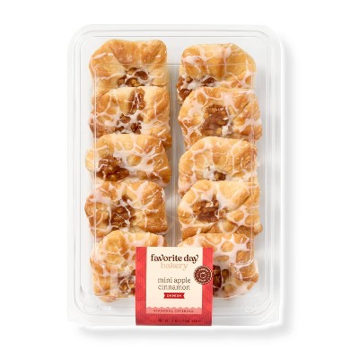 Mini Apple Cinnamon Danish - 12oz/10ct - Favorite Day™