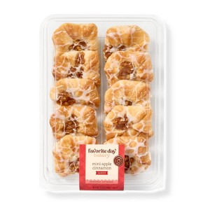 Mini Apple Cinnamon Danish - 12oz/10ct - Favorite Day™ - 1 of 3