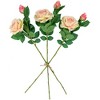 Northlight Real Touch™ Light Pink Artificial Rose Stems, Set of 6 - 26" - 4 of 4