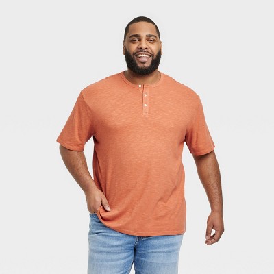 T-shirt Henley Goodfellow & Co – Noir, Manches Longues, Taille M, Unisexe, Occasion