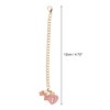 Unique Bargains Heart Bow Water Cup Pendant 1 Pc - 2 of 4