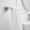 BWE 4-Piece Bath Hardware Set with Towel Bar Hand Towel Holder Toilet Paper Holder Towel Hook Square - 3 of 4