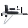 Ultimate Body Press DSVKR-W Stable Heavy Duty Home Gym Exercise Fitness Equipment Wall Mounted Dip Station with Vertical Knee Raise Stand, White - image 3 of 4