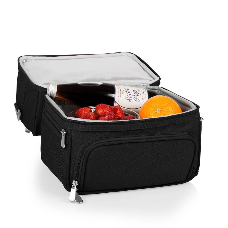 NCAA East Carolina Pirates Pranzo Dual Compartment Lunch Bag - Black, 3 of 7