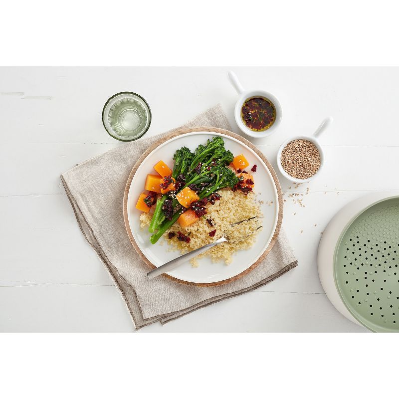 Lekue Microwave Quinoa & Rice Cooker, Green, 4 of 6