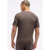 Peloton Men's Dreamblend Raglan Short Sleeve, Cocoa - 3 of 4