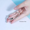 Staffordshire Pit Dog Puppy Charm European Bead Sterling Silver Ginger Lyne Collection - 4 of 4