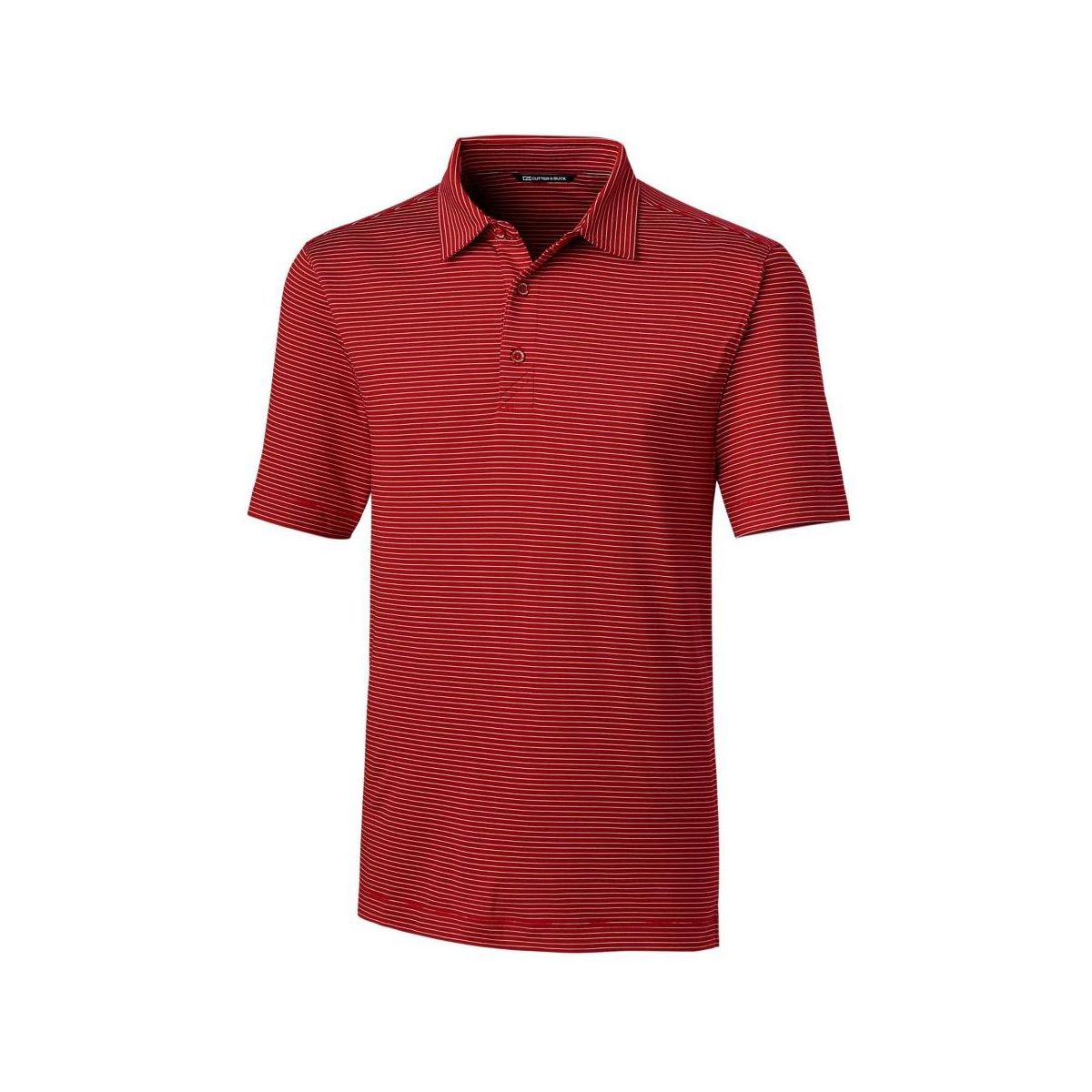 Cutter & Buck Forge Pencil Stripe Stretch Mens Polo Shirt - thumbnail 4