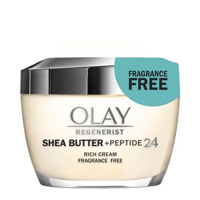 Olay Regenerist Shea Butter + Peptide 24 Rich Cream - 1.7oz