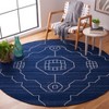Kilim With Fringes KLM763 Flat weave Rugs - Safavieh - 2 of 3