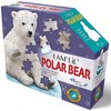 Madd Capp I Am LiL' Polar Bear Puzzle 48pc Arctic Animal w/ Poster & Booklet - 2 of 4