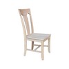 Set of 2 Elle Armless Chairs Unfinished - International Concepts - 4 of 4
