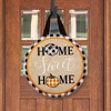 Briarwood Lane Fall Burlap Door Hanger 18x12 Home Sweet Home Pumpkins For Fall Door Hanger - 2 of 2