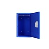 Yukimo 24" H Metal Locker Storage Cabinet with 1 Door, Lockable Security Cabinet for Employees, Office, or Kids - Assembly Required (Elegant Blue) - 4 of 4