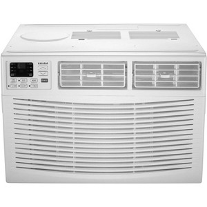 Amana 15000 BTU 115V Window-Mounted Air Conditioner with Remote Control: 3 Speeds, 500-800 sq. ft. Coverage, UL Listed - 1 of 4