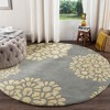 Martha Stewart Petal Mosaic - MSR4730 - Indoor Hand Tufted Rugs - 2 of 4