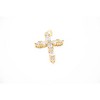 Aria Jeweler Inc Chain with Diamond Cross - 4 of 4