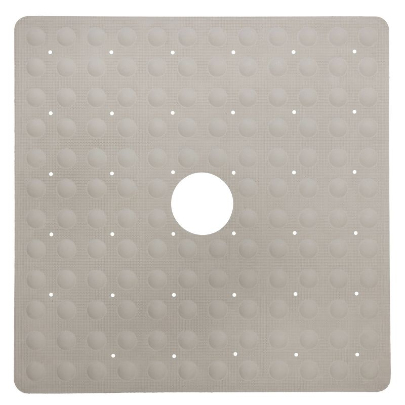 Rubber Non-Slip Square Shower Mat with Microban - Slipx Solutions, 1 of 5