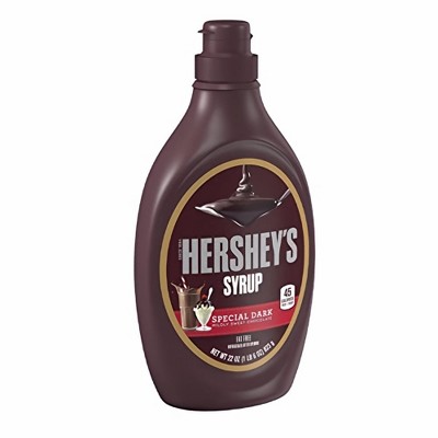 Hershey's Special Dark Syrup, 22oz (Pack of 2)
